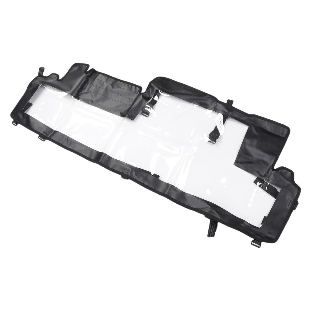 UTV Soft Rear Windshield Excellent Visibility Anti Dust PVC UTV Rear Windscreen Replacement for Maverick X3