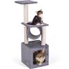 Cat Scratching Post 93 Cm DR-265 Pethaus Light Gray