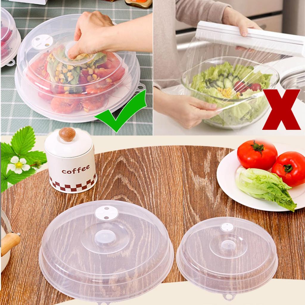 Крышка для микроволновой печи PIDUDU для вентиляции микроволновой печи, брызги BPA, посудомоечная машина для пищевых продуктов, крышка, профилактика, бесплатно, безопасно, еда, 28,5 см + 17 см