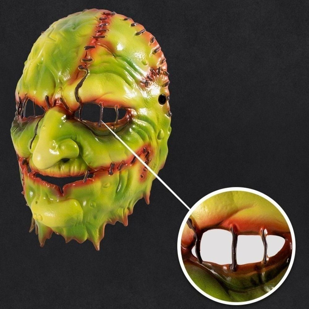Facepiece Dark Forest Mask Blood Scar Scary Killer Devil Mask Halloween Witch Mask Dressing Up