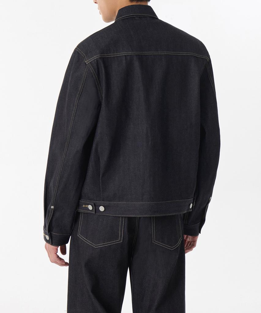 Musinsa Standard Selvedge Denim Trucker Jacket 2 [Deep Indigo]