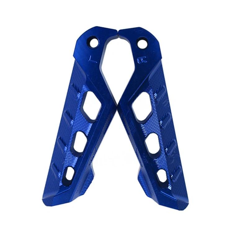 Anti Slip CNC Rear Foot Pegs Aluminum Alloy Footrest Sturdy Durable for Motorcycle Scooter Mod Replacement Parts