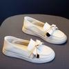 Модные женские повседневные туфли на плоской подошве из мягкой кожи, женские роскошные брендовые мокасины без застежек, женские мягкие мокасины Zapatos De Mujer 2024