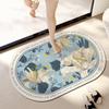 Bathroom Floor Mat, Diatom Mud, Quick-Drying Soft Mat, Toilet, Toilet Non-Slip Mat, Household Door Mat, Foot Mat
