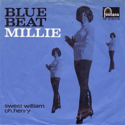 7-дюймовая пластинка MILLIE Sweet William 278704YF FONTANA 1964 Нидерланды Регги Ска Даб Б/у