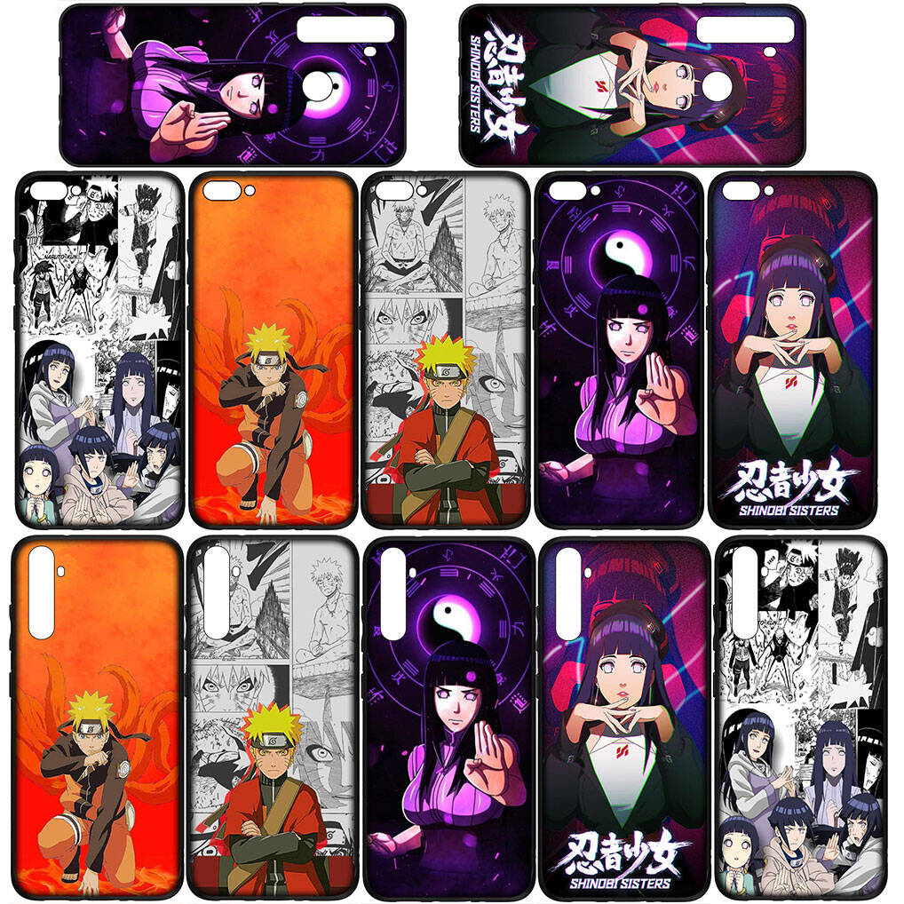 for Samsung Galaxy S25 S24 S23 S22 Ultra FE Plus A17 A37 A57 A56 A55 A06 A16 A15 A36 A26 A35 A05 A25 A54 A34 S9 Phone Case Hinata Hyuga Naruto Cover