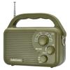 OHM AudioComm Radio Waterproof Outdoor Radio IP65 Portable Radio Wide FM Disaster Prevention Radio OHM Electric AM/FM Battery-powered RAD-T202S