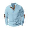 Casual Mens Sweatshirt With Knit Jacquard Fabric For Autumn Winter Fashion