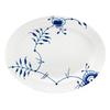 Тарелка Blue Fluted Mega, Овальное блюдо, 30,5 см, 2381373, 1023876 [Параллельный импорт]