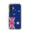 Coque Téléphone - Samsung - Galaxy S24 Plus - Drapeau Australien - Souple - Multicolore