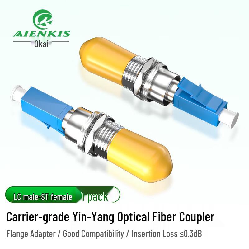 AIENKIS Telecom-Grade Fiber Optic Adapters
