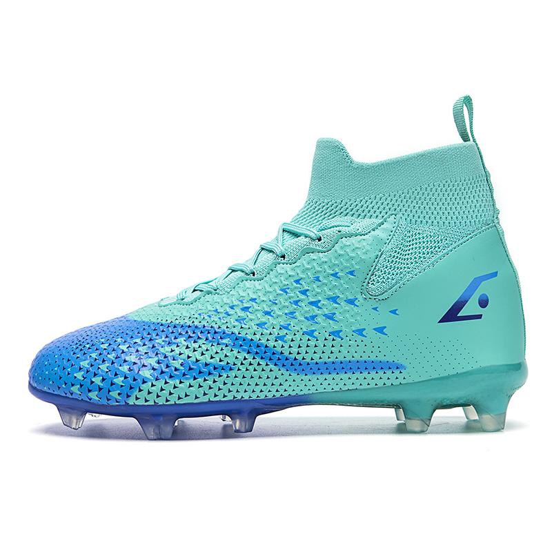 Professional Soccer Shoes Men Anti-slip Lightweight Football Boots Men Grass Training Long Stud Breathable Sports Shoes Men