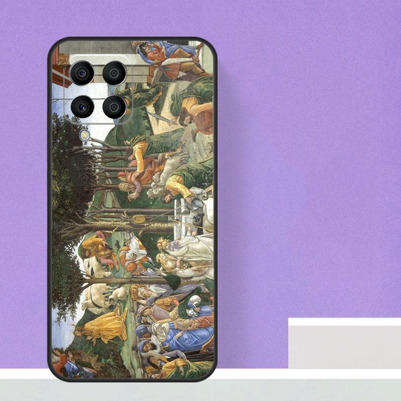 Ренессанс Арт Краска для Samsung Galaxy M55 M15 M13 M33 M53 M20 M30s M31s M12 M32 M52 M11 M51 M14 M34 M54 Чехол