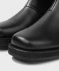 Firenze Atelier [Vibram] Nobo_Bold Shape Hidden Zip-Up Boots 3500 [Black Fg]