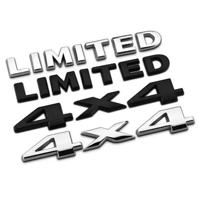 3D Металлическая Наклейка Эмблема 4X4 Limited на Заднюю Дверь Автомобиля для Grand Cherokee Compass Wrangler