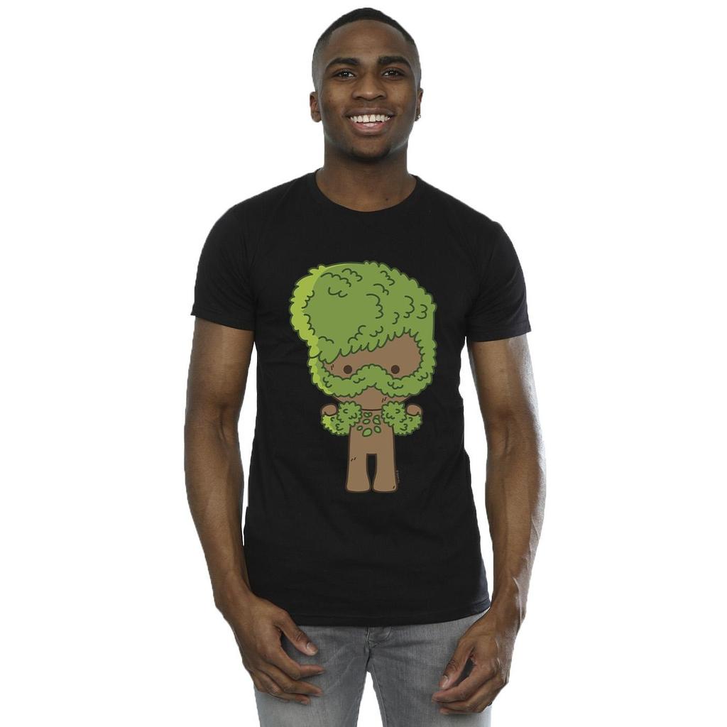 Marvel Mens I Am Groot Chibi Flex T-Shirt