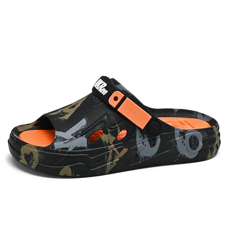 Модная мужская обувь больших размеров, летние нескользящие сандалии для ходьбы по воде, для отдыха и спорта, мужская обувь для улицы, пляжные шлепанцы, легкая обувь для ходьбы