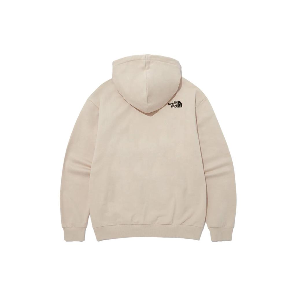 THE NORTH FACE Sweatshirts Men's Beige Hooded Moderate Straight Fit (Unisex) Sweatshirts NM5PP40D