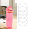 6Pcs Water Bottle Gasket Replacement for Owala FreeSip Easy To Replace Silicone Lid Seal O Ring Sealing Gaskets