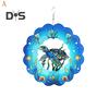3D Animal Wind Spinner Decoration with Hook Indoor Outdoor Garden Yard Porch Colorful Turtle Butterfly Rooster Dragonfly Flower Wind Chime Hanging