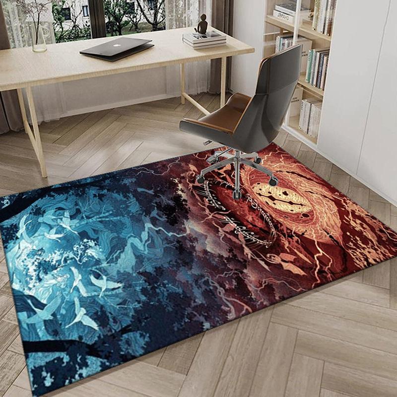 Tree Of Life Sword Symbol Carpet, Chair Rug,Rug for Office Bedroom living rooms, Doormat decor Fan Gift Christmas Gift