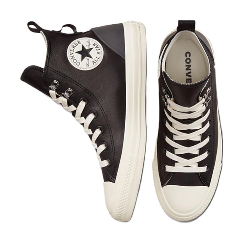 Converse Chuck Taylor All Star Удобные и универсальные эспадрильи на высокой платформе Женские Черные