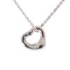 [Used] TIFFANY 925 Open Heart Pendant/g513-69