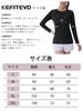 KEFITEVD Long Sleeve UV Gym Running Size M Women's T-Shirt, Sportswear, Innerwear, Quick-Drying, Protection, Fitness, Wear, Shirt, Lightweight,