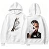 Горячая Распродажа Худи Drake ICEMAN для Концерта Хип-Хоп Рэп-Исполнитель Двусторонний Принт Унисекс Длинный Рукав Модный Мягкий Свитшот Свободный Уютный и Универсальный