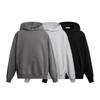 Mens Oversized Hooded Sweatshirt Solid Color Casual Long Sleeve Pullover Fall Basic Streetwear