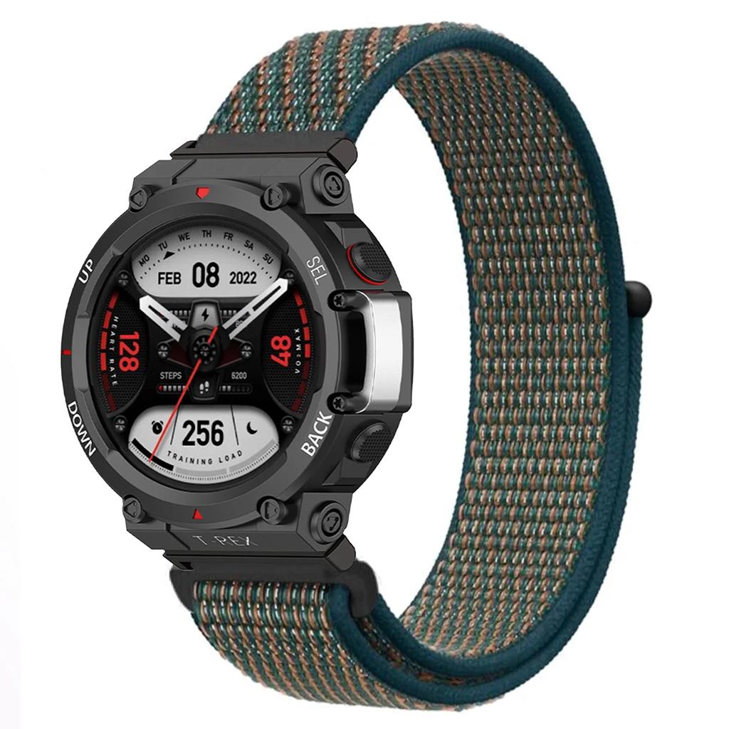 Нейлоновый ремешок-петля для умных часов Huami Amazfit T-REX 3/2, женский/мужской браслет для Amazfit T-Rex/T-Rex Pro, ремешок на запястье Correa