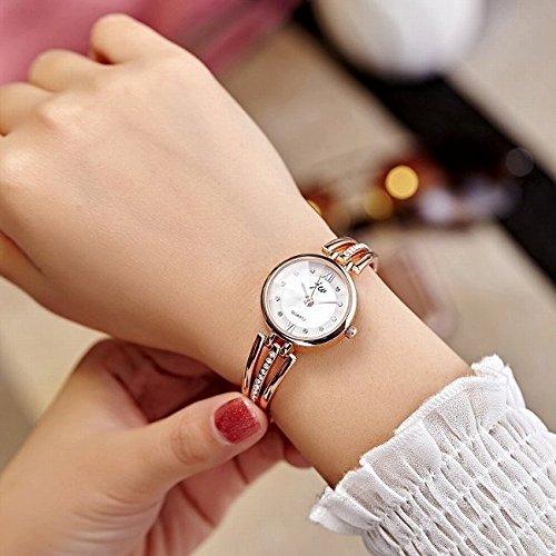 JW три линии женские часы браслет модные часы запасная батарея в комплекте инструкции по настройке [GAWZ JAPAN] [внутренняя проверка] [установка времени] [ремень