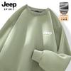 Мужской свитшот JEEP SPIRIT с флисовой подкладкой и круглым вырезом