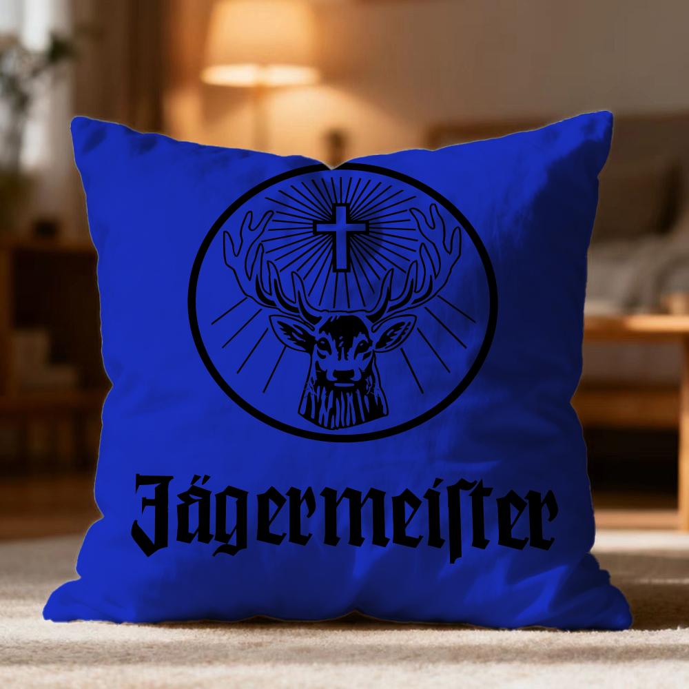 Модная наволочка J-Jjagermeisterer Мягкая Стирка Многоцелевая Для Дивана Кровати Путешествий Офиса