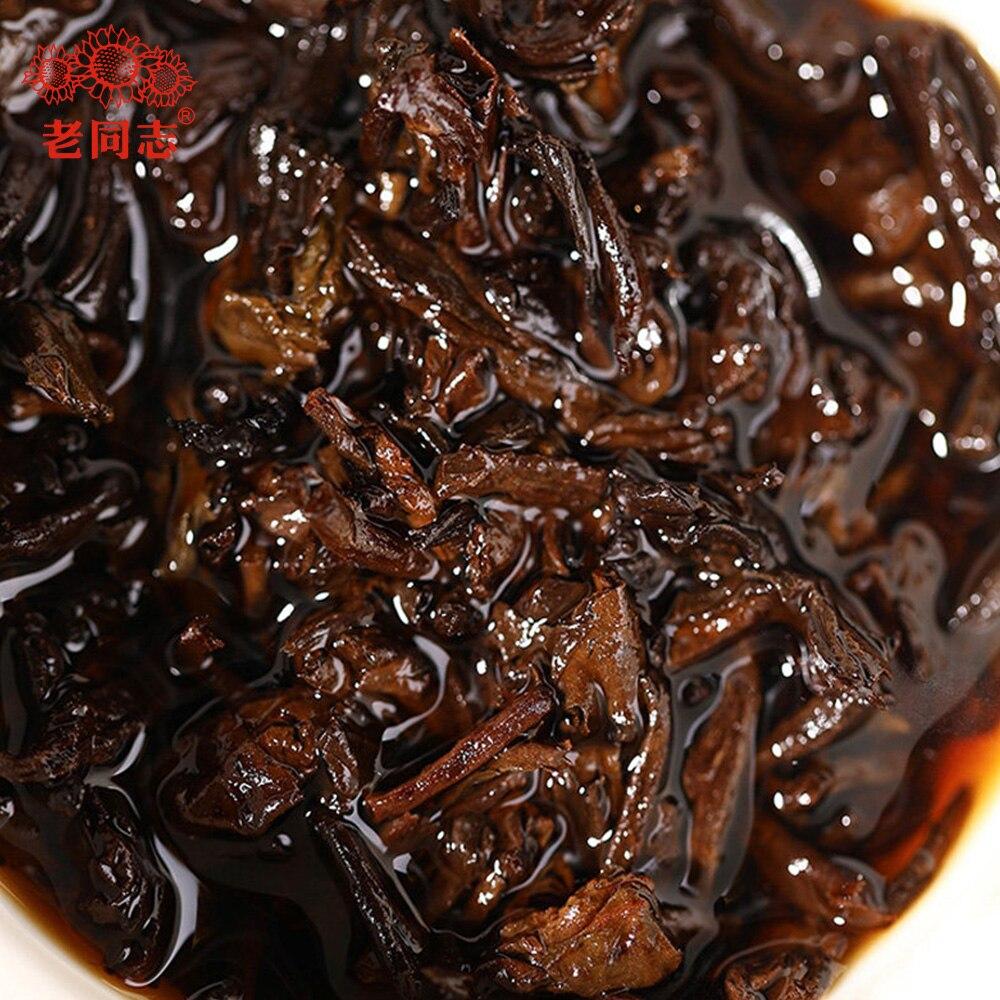 Чай Хайвань Шу Пуэр 2020 7578 партия 201 Чай Мэнхай Шу Пуэр 357г