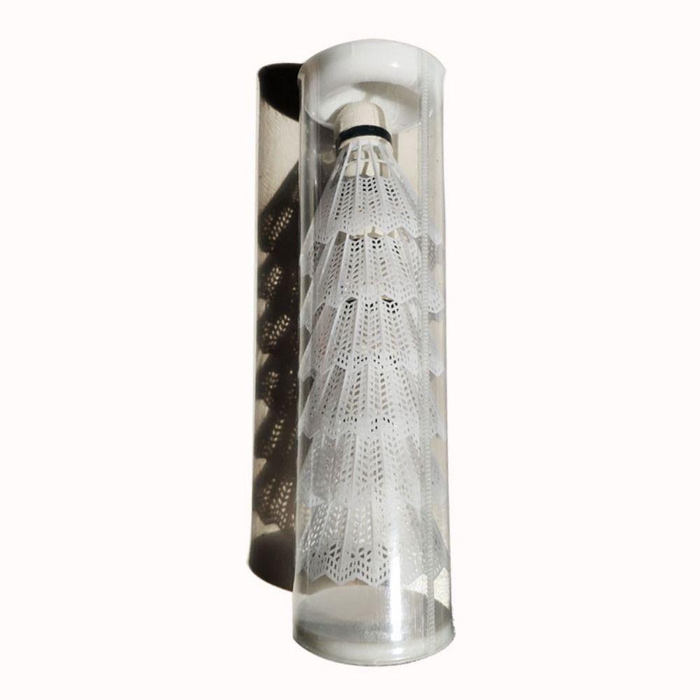 Многоцветный ветрозащитный бадминтон 6/12 шт. портативный пластиковый волан для бадминтона мяч в помещении и на открытом воздухе