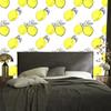 Lemon Fruit and Leaves Wallpaper for Living Room and Bedroom 50x1000