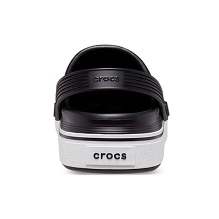 Crocs Eva Сандалии Пляжные с Плоским Отверстием Унисекс Сандалии Черные 208371-001