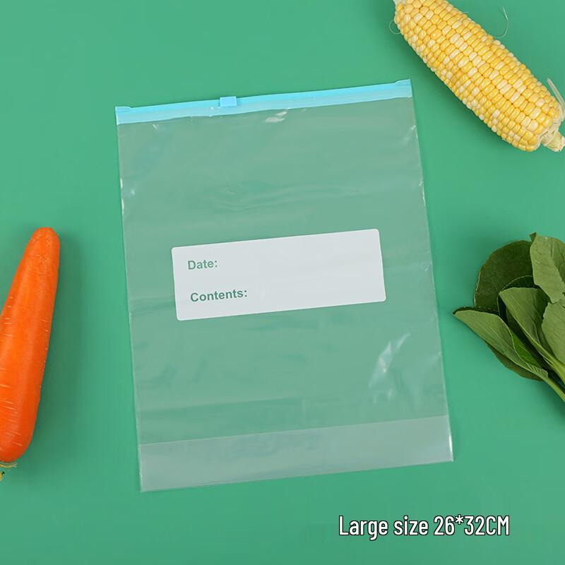 ZISIZ Slide-Lock Refrigerator Fresh-Keeping Bags