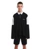 TRUNK PROJECT Paneled Polo Shirt_Black