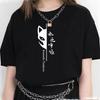 Demon Slayer Kimetsu No Yaiba T-shirts Women Graphic Harajuku Manga T-shirts Girl Japanese Streetwear Y2k Clothing