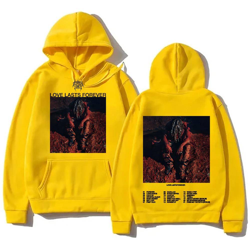 Destroy Lonely Love Lasts Forever Новый альбом Толстовки с капюшоном для женщин/мужчин Большие хип-хоп свитера Поп Хай-стрит Толстовки