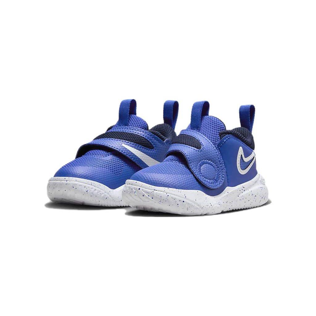Nike Детские кроссовки Team Hustle D11 TD Hyper Royal Blue Obsidian White DV8995-400