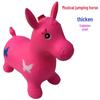 Очень большой толстый надувной музыкальный прыгающий конь для детей - Взрывозащищенная конструкция