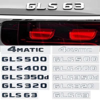 ABS Наклейки-эмблемы с буквами на багажник автомобиля Для Mercedes Benz GLS Class GLS400 GLS500 GLS550 GLS450 GLS350 X166 X167 IZ4 21Z