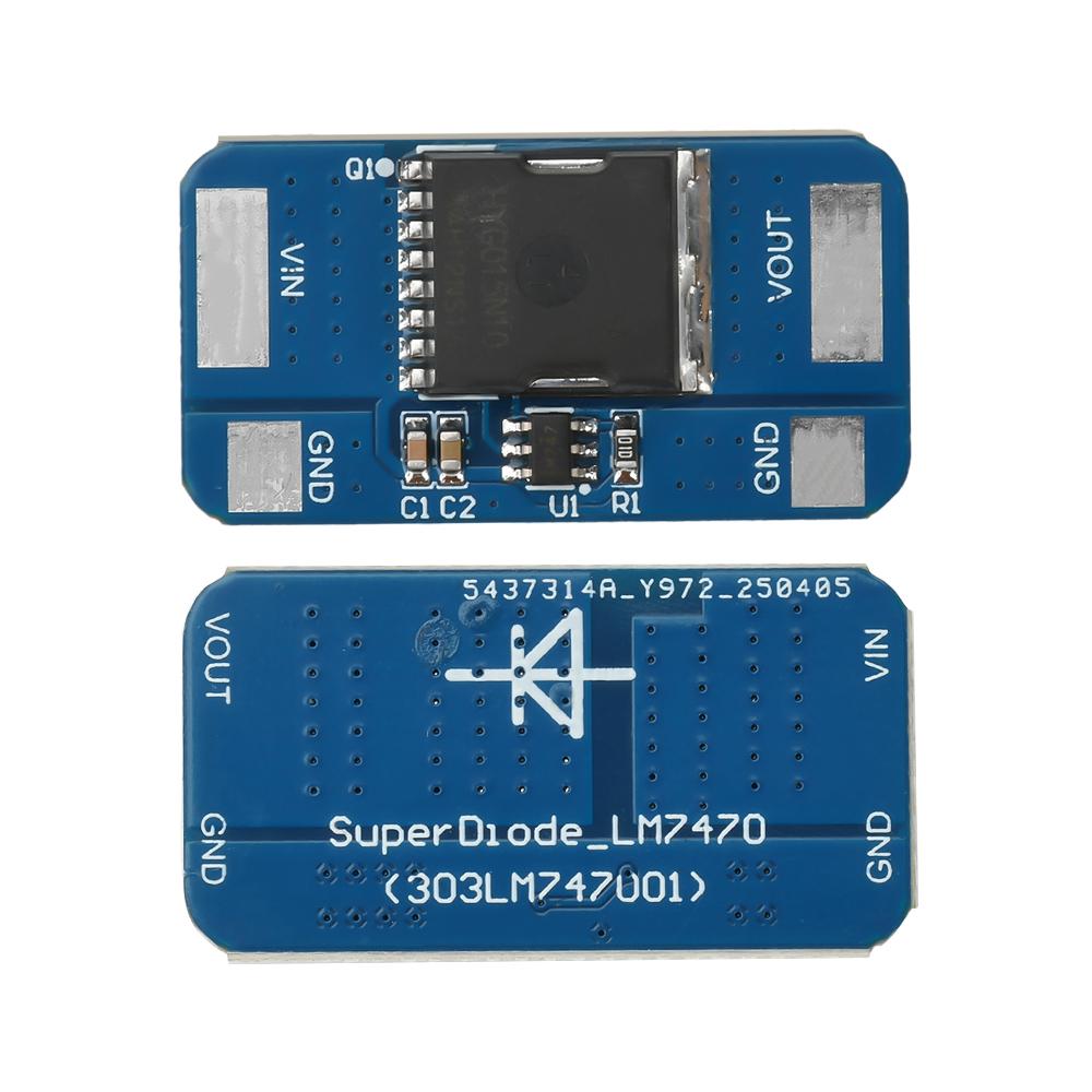 10A 5-30V Ideal Diode Module Anti Backflooding Anti Reverse Connection Anti Backup Diode Solar Battery protection panel