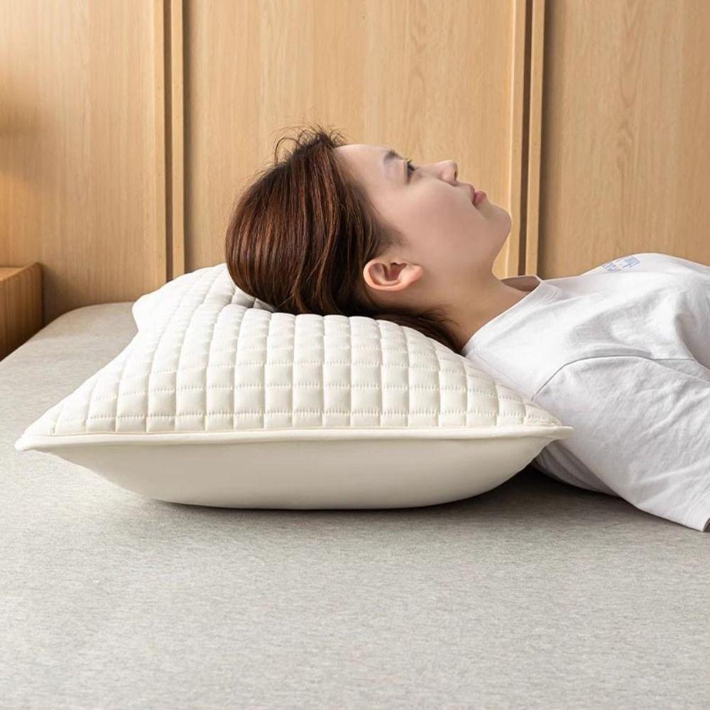 Cotton Pillow Case Protector Isolation Layer Pillowcase Pillow Core Protection  Household