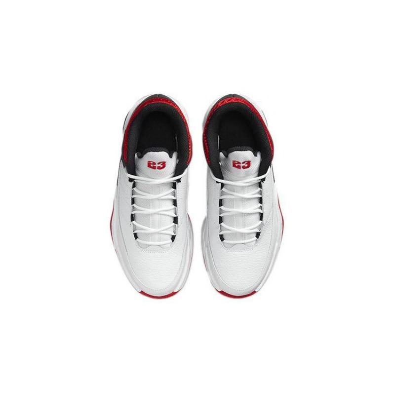Jordan Max Aura 3 унисекс ретро баскетбольные кроссовки средней высоты черные белые красные DA8021-160