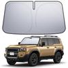Lamicall Insulated Windshield Sunshade for Toyota Land Cruiser Car Foldable Windshield Light Heat UV Front Scratch Heat Includes Storage Pouch 6-Layer