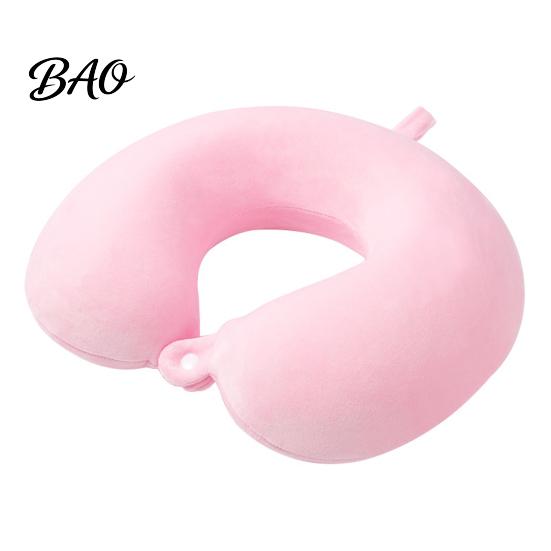 5-second Rebound Memory Foam Travel Neck Pillow, U Shaped Headrest for Airplane Multi-functional Lumbar Pillow Car, Soft Support Office Nap, Removable